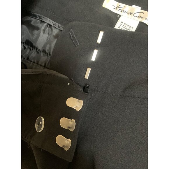 Kenneth Cole New York Womens Black Amanda Pant - Size 2 Short - Picture 6 of 7